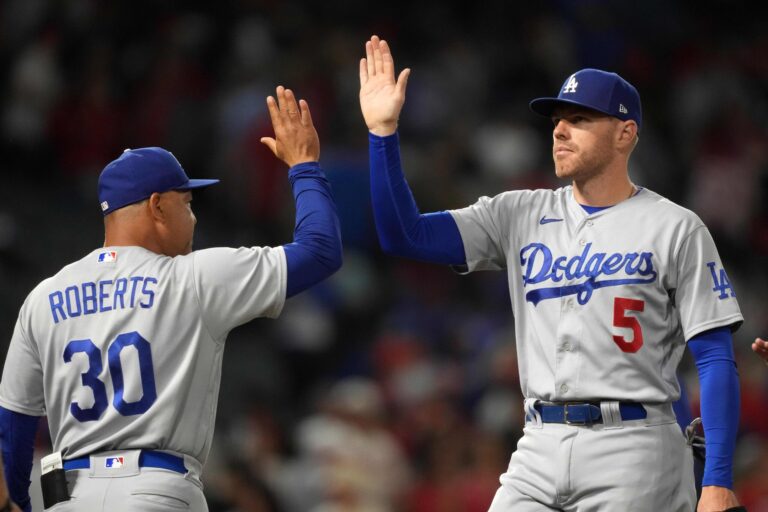 Dodgers’ Freddie Freeman Had ‘Mishap’ in Shower, Out for Dodgers After Tweaking Already Injured Ankle